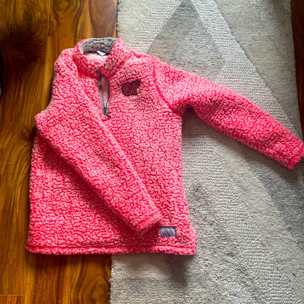 odd future zip up pink